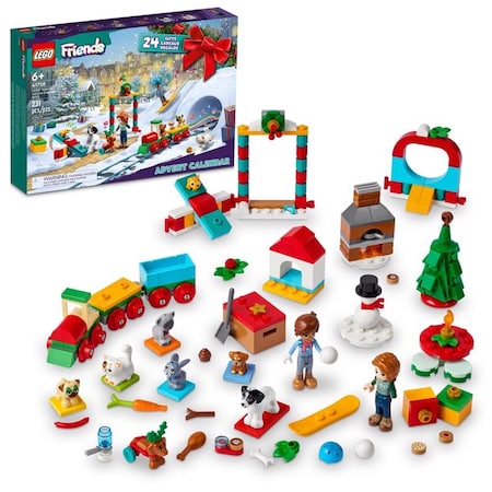 Lego Disney Advent Calendar, Multicolored, 253 pc 41758